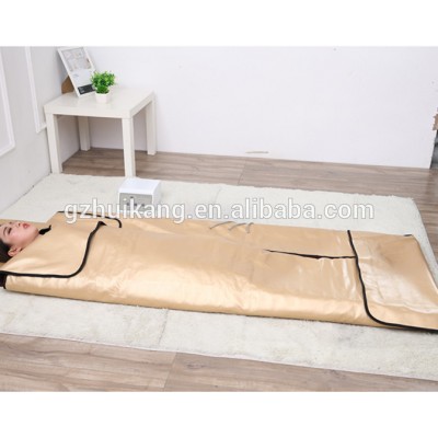 Newest style sauna blanket far infrared body wrap with Bian stones